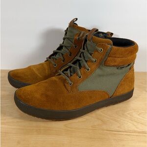 Cushe Men's Method Boot,Brown/Olive Suede Size 9 ~ UM01584